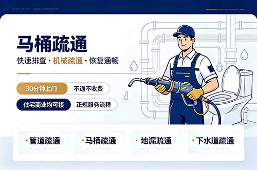 调兵山马桶疏通